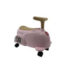 Masinuta premergator fara pedale, Kinderauto BabyCar, Rose Quartz