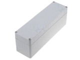 Carcasă universală ABS gri IP65 45mm x 160mm x 55mm