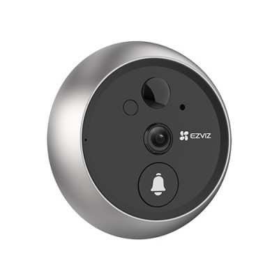 Vizor electronic 2K, IR 5m, Ecran tactil 4.3&amp;#039;&amp;#039;, audio bidirectional, Wi-Fi - EZVIZ CS-DP2-2K(TS) foto
