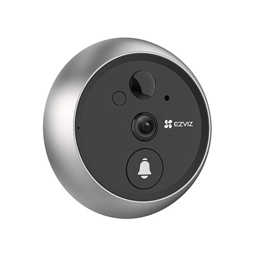 Vizor electronic 2K, IR 5m, Ecran tactil 4.3&#039;&#039;, audio bidirectional, Wi-Fi - EZVIZ CS-DP2-2K(TS)