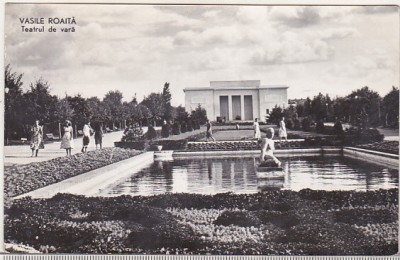 bnk cp Vasile Roaita - Teatrul de vara - uzata foto