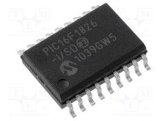 Microcontroler PIC 16, 3.5kB, 32MHz, 1.8-5.5VDC, SMD SO18 - Microchip Technology