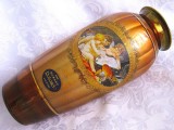VAZA CRISTAL STICLA DE MURANO MARCAJ ROTONDO MURANO ITALY 29.5 CM