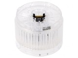 Semnalizator LED Alb 24VDC IP65 70x50mm