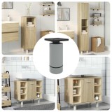 vidaXL Picioare de mobilă Ajustabil 12 pcs Alb 64 x 64 x 100 mm PP 864787