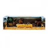 Set animale din jungla cu figurina, Crazoo, Urs