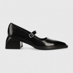 Vagabond Shoemakers pantofi de piele Vivian culoarea negru, cu toc drept, 5553.004.20