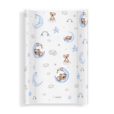 Saltea de infasat bebe cu intaritura 70x47,5 C009 Heaven world Blue foto