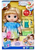 Papusa Baby Alive Fruity Sips Apple Blonde Hair (f7356)