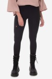 Fjallraven colanți Abisko Abisko Tights femei, culoarea negru, uni F84773