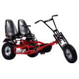 Kart Cu Pedale 2 Rider Zf (rosu negru), Dino Cars