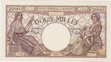 ROMANIA 2000 lei septembrie 1943 aUNC