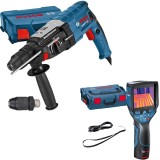 Bosch GTC 400 C + GBH 2-28 F - Termodetector - m -10/+400 grade C alimentare duala valiza speciala + Rotopercutor SDS-Plus 880 W 3.2 J mandrina inters