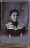 Foto veche CDV atelier Prekup Peter / Arad / Uj Arad / moda feminina / adnotata