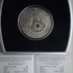 SV * Belarus 20 RUBLE 2006 ARGINT * POVESTI PENTRU COPII * 1001 NOPTI * PROOF