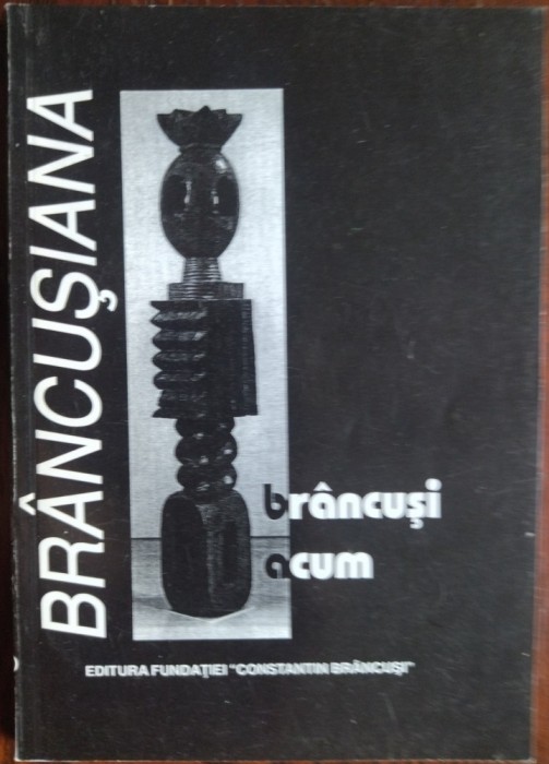 [COLECTIA BRANCUSIANA NR. 3 / CONSTANTIN BRANCUSI] BRANCUSI, ACUM: COMUNICARI STIINTIFICE PREZENTATE IN CADRUL SIMPOZIONULUI &quot;BRANCUSIANA &#039;96&quot; (1997)