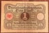 B11 28 - Bancnota foarte veche - Germania - 1 marca - 1920