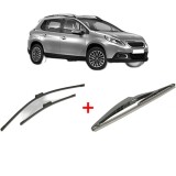 Cumpara ieftin Set 3 stergatoare PEUGEOT 2008 I (CU_) 2013-2019, pentru parbriz si luneta, Bosch Twin