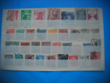 HOPCT LOT NR 542 BRAZILIA -34 TIMBRE VECHI-AMERICA LATINA-STAMPILATE/STAMPILAT