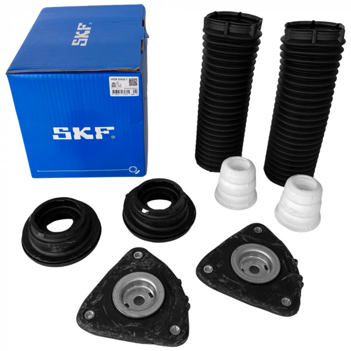 Kit Flanse Amortizor + Protectii Praf Fata Dreapta + Stanga Skf Ford Focus 2 2004-2012 VKDR 35426T