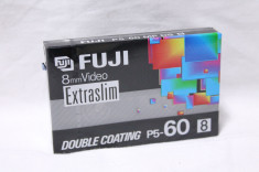 Caseta video Fuji Video8 P5-60 Video 8 slim case - sigilata foto