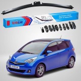 Cumpara ieftin Ștergător Toyota Verso-S P12 2010-2015 | Set Față Flat Premium &ndash; TeamCar&reg;