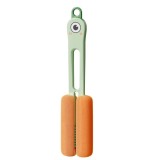 Perie de Curatat Pahare, Cani, Sticle, cu Maner Lung si Burete, Accesorii pentru Spalarea Paielor si Capacelor, 27.5x11.4x6cm