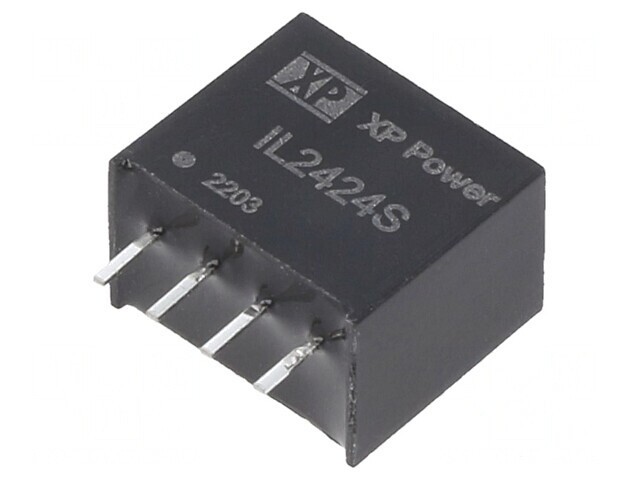 Convertor DC/DC 2W 24V 24VDC 84mA SIP 70kHz