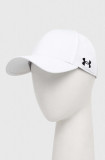 Under Armour sapca Team Blitzing culoarea alb, neted, 1376702