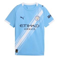 Manchester City tricou de fotbal pentru copii official replica 25/26 home - 140