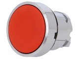 Comutator Acționat prin Apăsare 22mm Roșu