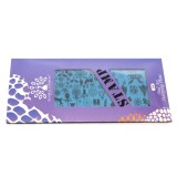 Matrita pentru stampila unghii de Anul Nou #14, Global Fashion, L025, 12,5*6,5 cm