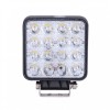 Proiector LED auto offroad 48W 12V-24V, 16 LED, patrat