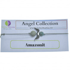 Bratara therapy angel collection amazonit 6-8mm