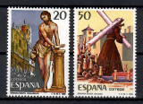 Spania 1988 - Săptăm&acirc;na pasiunii &icirc;n Valladolid și Malaga, MNH, Nestampilat