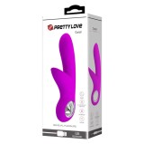 Cumpara ieftin Vibrator Rabbit Carol, Violet, 19 cm, Pretty Love