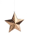 Set 4 ornamente brad Steluta 21x21x4 cm