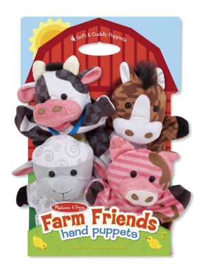 Set 4 papusi de mana ferma melissa and doug foto
