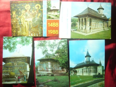 8 Ilustrate Monumente istorice Suceava _ Manastirea Voronet ,Moldovita, Sucevita foto