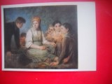 HOPCT 23559 SFECLE CURATATE- A G VENETIANOV 1780-1847 -RUSIA -MUZEE - CP PICTURA --NECIRCULATAMUNTII