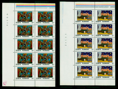 1979 Lp975 International Year of the Child x10 MNH Mi: RO 3573-3578 foto