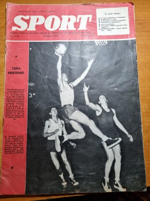 sport februarie 1960-marin cristea,box,ecchipa de fotbal petrolul ploiesti foto