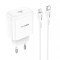 Incarcator Retea Cu Cablu Lightning BLUE Power BBN3, 20W, 3A, 1 x USB-C, Alb