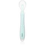 BabyOno Silicone Spoon 6m+ linguriță pentru copii Mint 1 buc