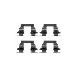 Set accesorii placute frana Delphi LX0446, parte montare : Punte Spate