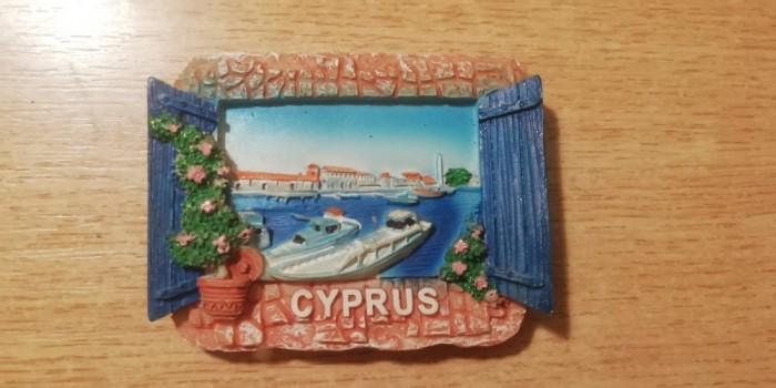 D4 - Magnet frigider - tematica turism - Cipru 5