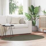 VidaXL Covor de zonă verde pădure 120x170 cm poliester antiderapant