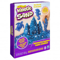 Set nisip kinetic modelabil Kintetic Sand Spin Master Pietre pretioase Albastru foto