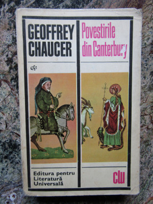 Geoffrey Chaucer - Povestirile din Canterbury foto