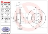 BREMBO 09.A235.20 PRIME LINE Disc frana